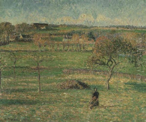 Prairies De Bazincourt, Automne - view 1