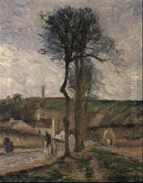 Route D'ennery A L'hermitage; Environs De Pontoise - view 1