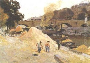Au Bord De La Seine A Paris