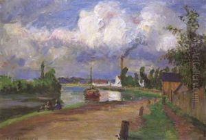 Paysage De L'oise by Camille Pissarro