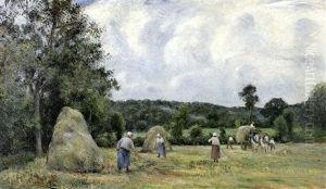 La Fenaison A Montfoucault La Fenaison A Montfoucault
