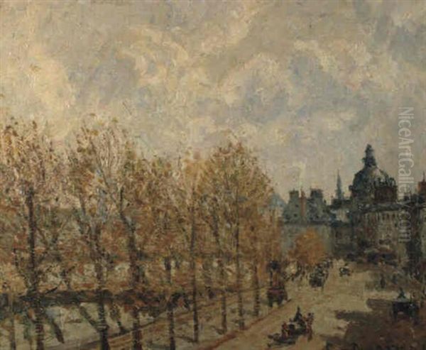 Quai Malaquais; Matin, Temps De Soleil - view 1