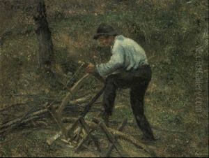 Le Pere Melon Sciant Du Bois, Pontoise