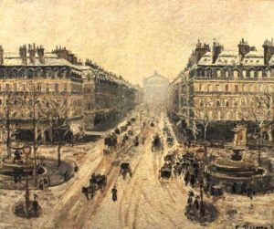 Avenue De L'opera, Effet De Neige
