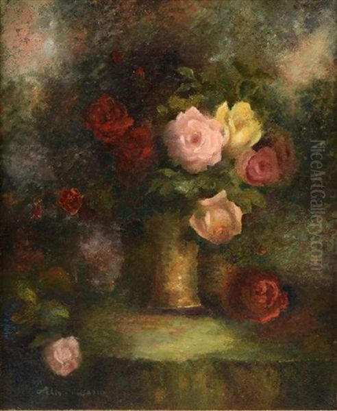 Roses In A Vase - view 1