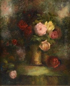 Roses In A Vase Roses In A Vase