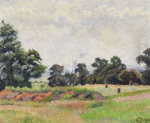 Vue Sur Le Chateau Gaillard by Lucien Pissarro