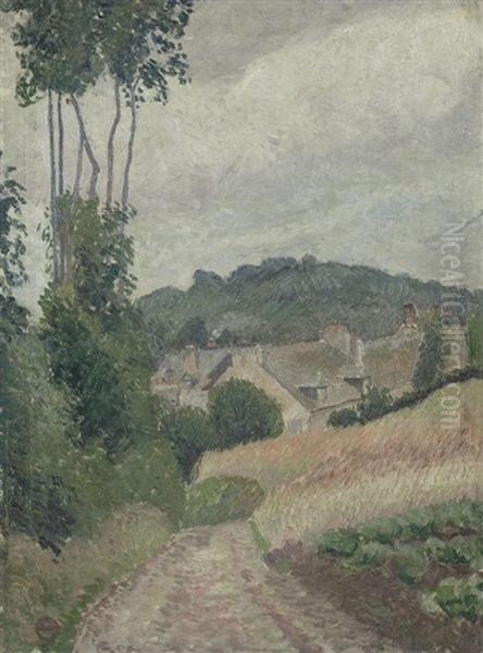 Road Down Hill, Harfleur - view 1