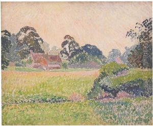 Sunset Sketch, Sedgehill by Lucien Pissarro
