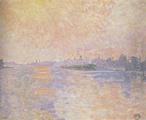Sunset On The Thames, Chiswick
