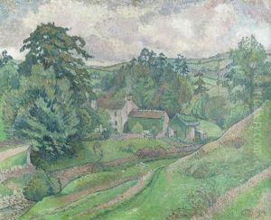 Twindale Grange, Brough by Lucien Pissarro