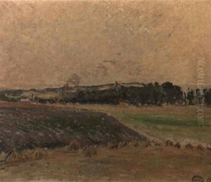 Vue De Gisors by Lucien Pissarro