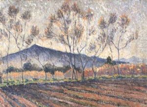 Stormy Day by Lucien Pissarro