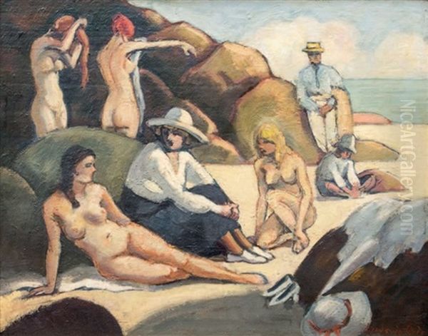 Scene De Plage - view 1