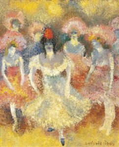 Danseurs De Cancan by Ludovic Rodo Pissarro