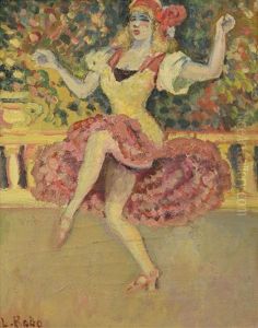 Danseuse Au Bal Tabarin by Ludovic Rodo Pissarro