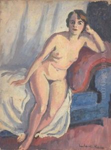 Nu Au Divan Bleu Nu Au Divan Bleu