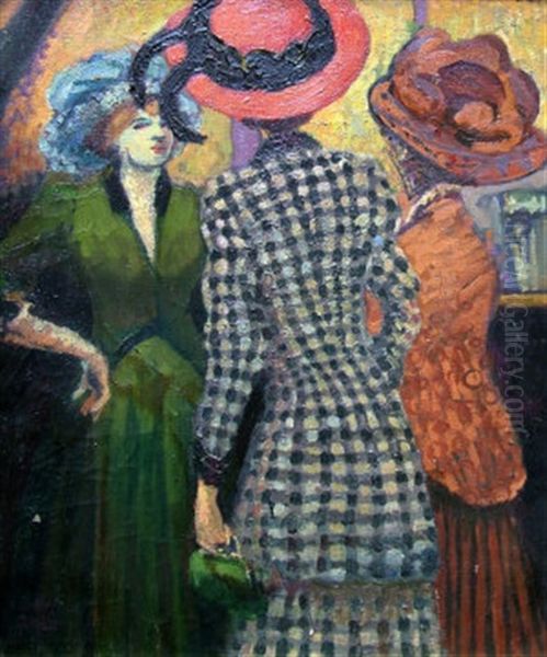Femmes Causant - view 1