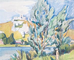 La Seine Aux Andelys Et Le Chateau