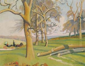 Richmond Park Avec Une Caleche