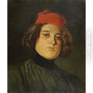 Ritratto D'uomo by Enrico (Ulrico) Pistilli