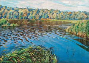 Lake View by Nikolai Petrovich Bogdanov-Belsky