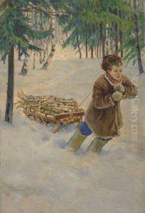 Poiss by Nikolai Petrovich Bogdanov-Belsky