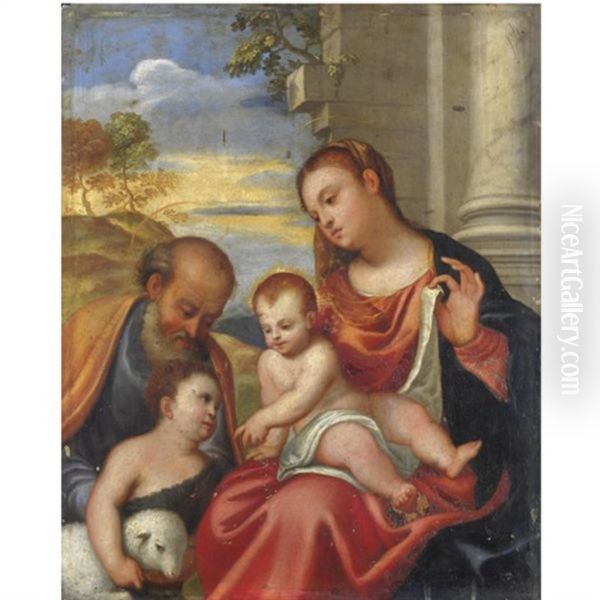 Sacra Famiglia Con San Giovannino - view 1