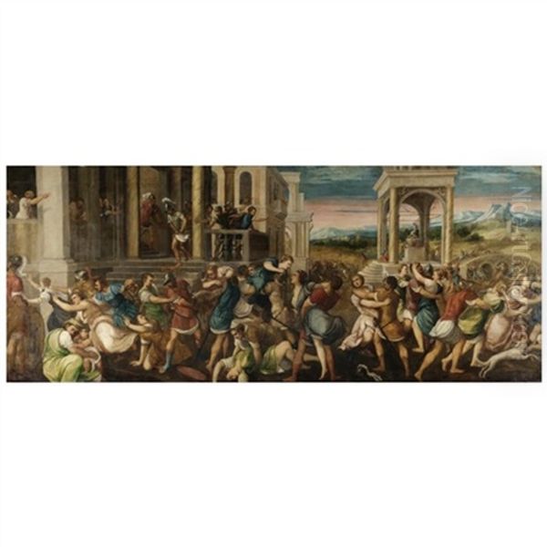 The Rape Of The Sabine Women - view 1