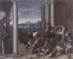 Massacre Of The Innocents by Bonifazio Veronese