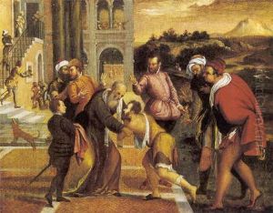 Il Ritorno Del Figliol Prodigo by Bonifazio Veronese