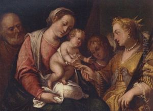 The Mystic Marriage Of Saint Catherine