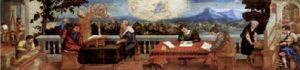 An Allegory Of The Arts And Sciences by Bonifazio Veronese