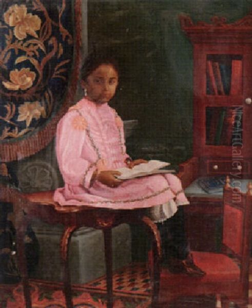 Portrait Of A Young Princess (gujarat?) - view 1