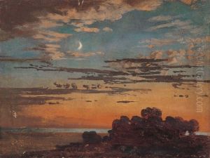 Tramonto by Anton Sminck Pitloo