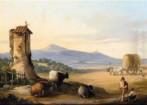 View Of The Plains Below Vesuvius