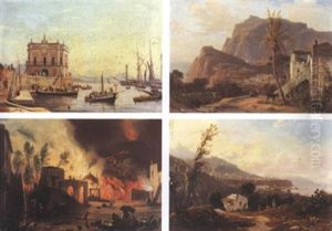 Landschaft by Anton Sminck Pitloo