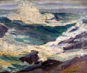 Crashing Waves by Abraham Jacobi Bogdanove