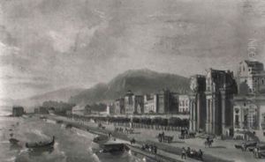 Lungomare A Palermo by Anton Sminck Pitloo