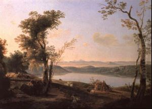 Campi Flegrei With Lago Averno