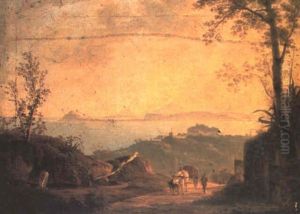 Pozzuoli With Campi Flegrei by Anton Sminck Pitloo
