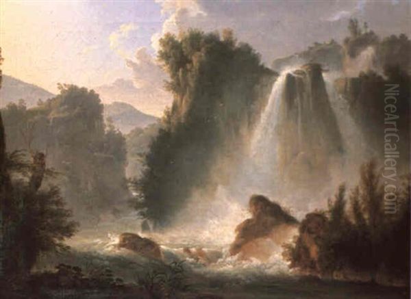Waterfalls At Tivoli - view 1