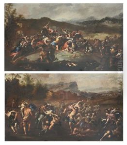 Il Ratto Delle Sabine by Matteo de' Pitocchi (Matteo Ghidoni)