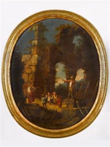 A) Le Jeu De La Lanterne, B) Les Petits Pecheurs (2 Works)