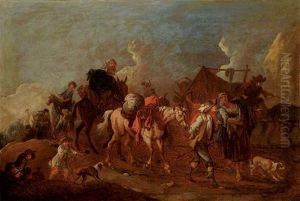 Caravane De Marchands by Matteo de' Pitocchi (Matteo Ghidoni)