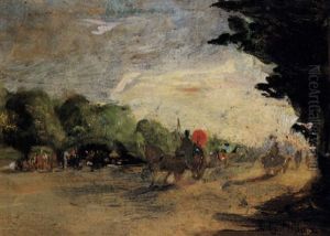 Passeggiata In Carrozza by Carlo Pittara