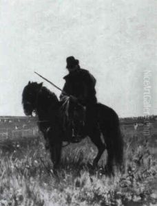 Buttero A Cavallo by Carlo Pittara