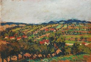Krajina by Emil Arthur Pittermann Longen