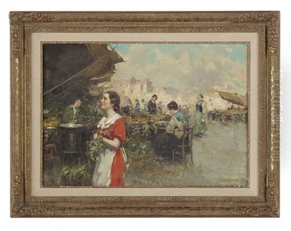 Italian Market Scene - view 1