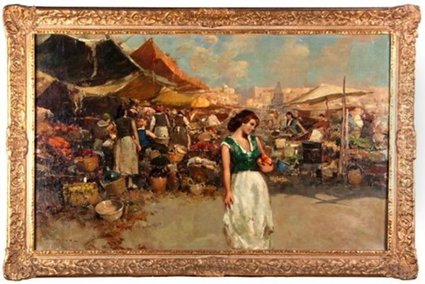 Market Scene - view 1